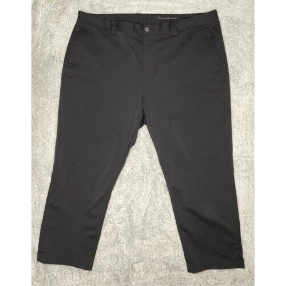 NWOT Tommy Bahama Black Boracay Chino Pants Men 42x30 (Real 44x27) Vietnam‎